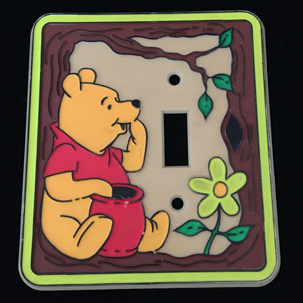 VTG Winnie the Pooh Light Switch